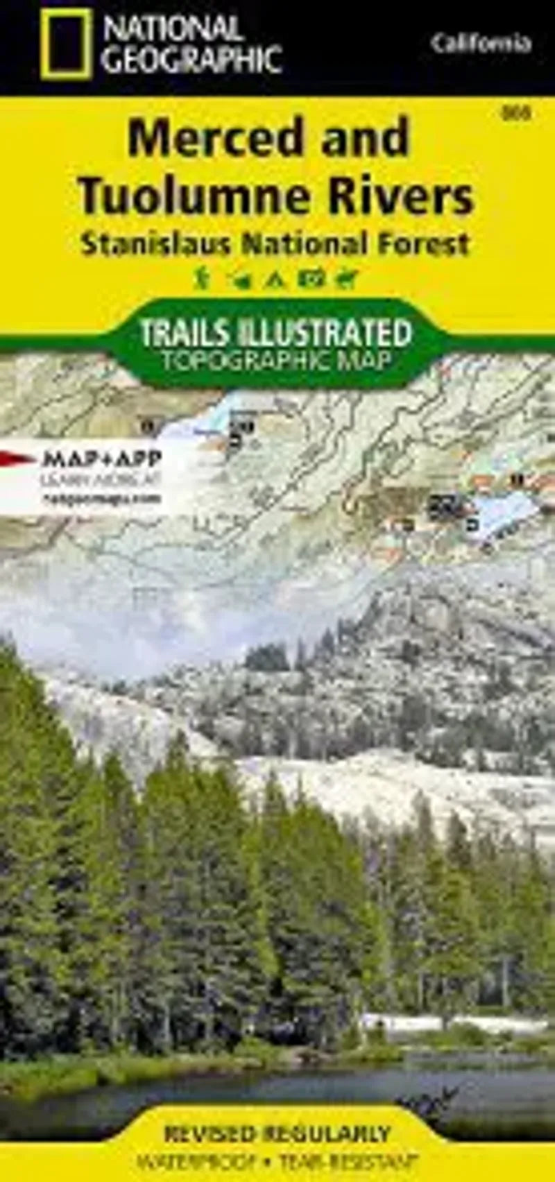 Merced & Tuolumne Rivers Map