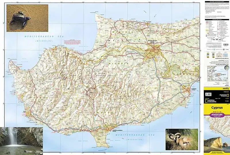 Cyprus Travel Map