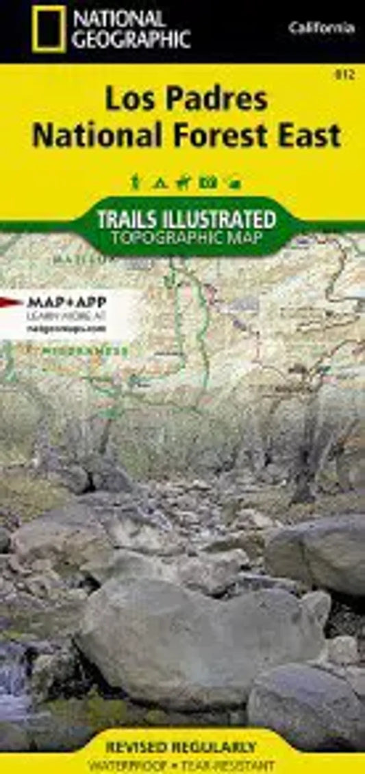 Los Padres National Forest East Map