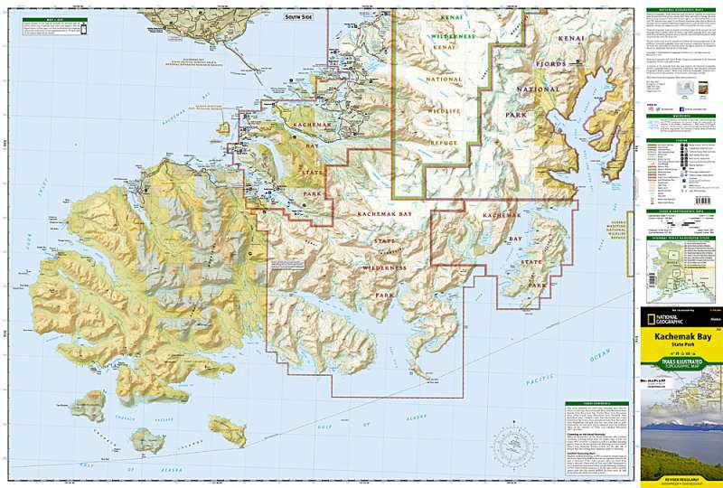 Kachemak Bay State Park Map