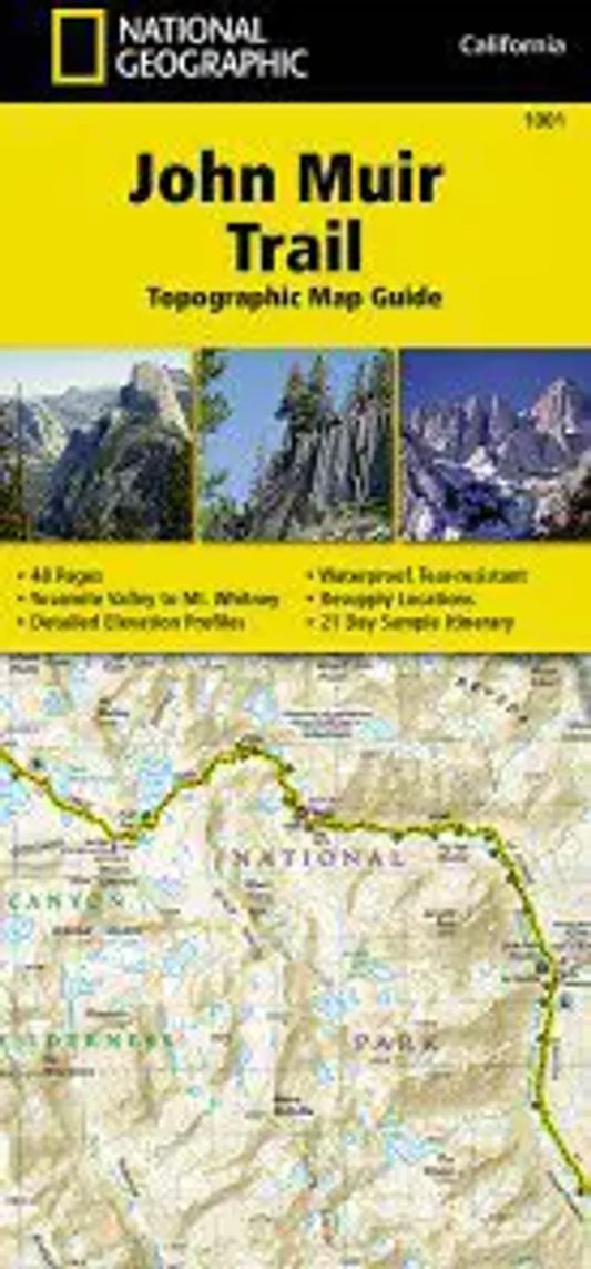 John Muir Trail Map