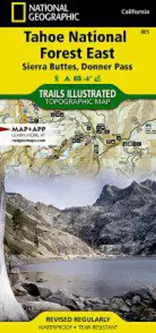 Tahoe National Forest East Map