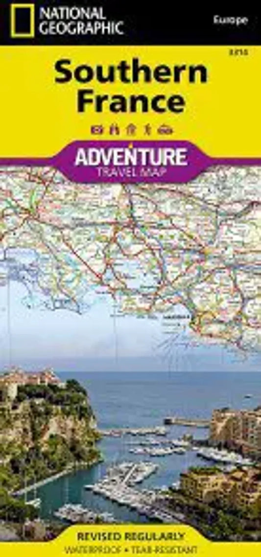 Southern France Travel Map
