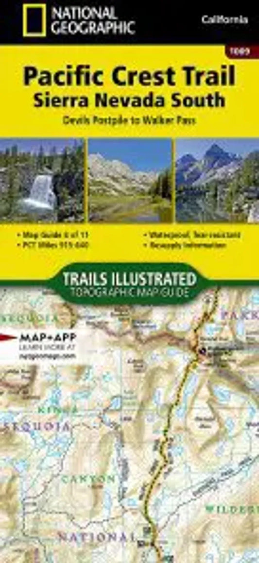 Pacific Crest Trail - Sierra Nevada South Booklet