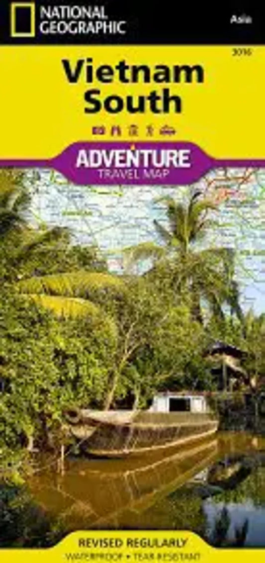 Vietnam South Travel Map
