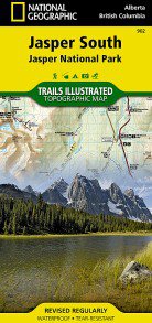 Jasper South Hiking Map