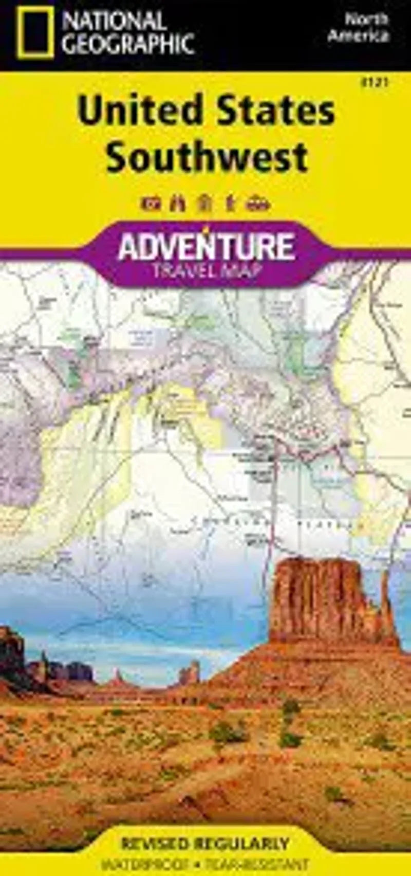 United States Southwest Travel Map