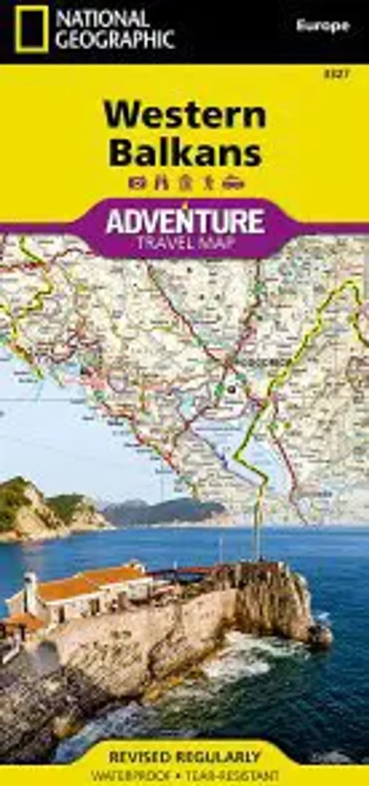 Western Balkans Travel Map