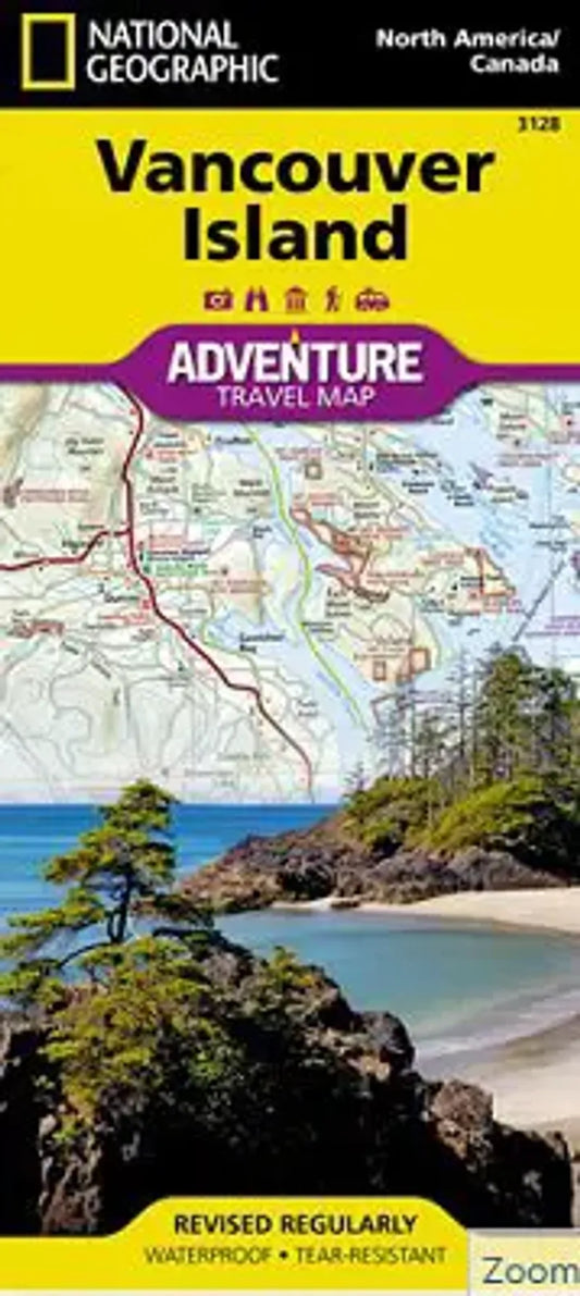Vancouver Island Travel Map