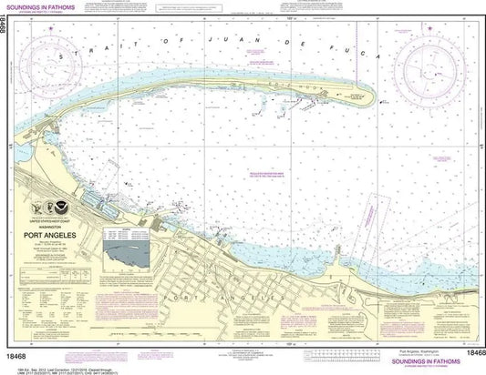 NOAA Chart 18468 - Port Angeles