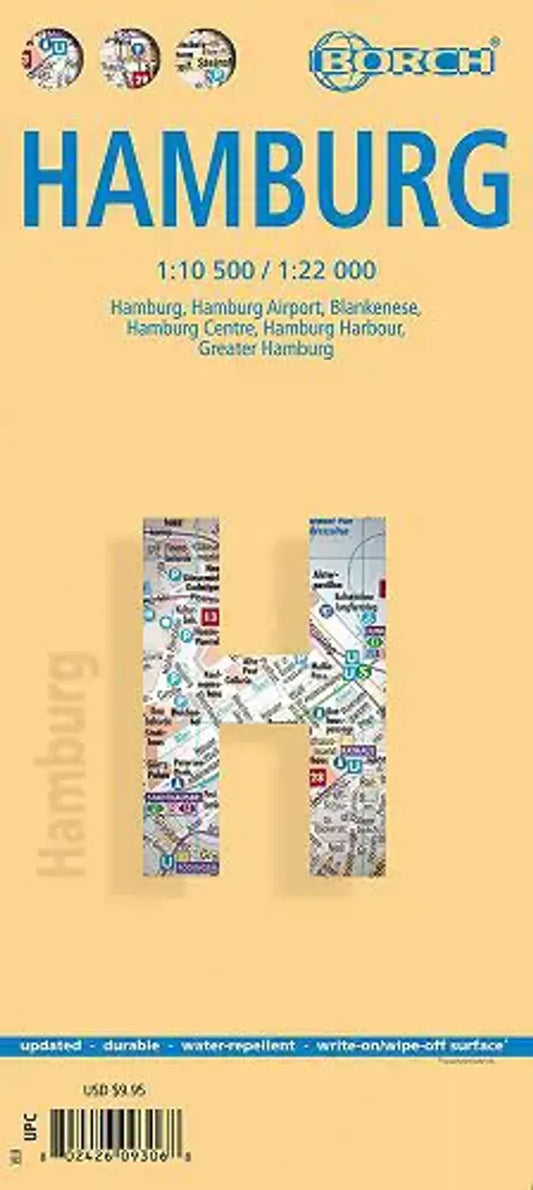 Hamburg Street Map l Borch