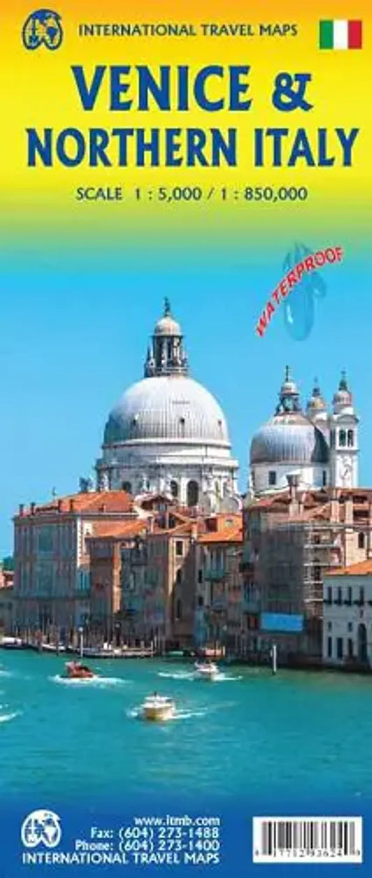 Venice & Northern Italy Travel Map