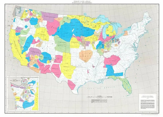 Indian Land Areas Judicially Established
