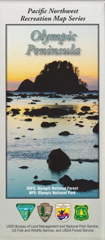 Olympic National Forest & National Park Map