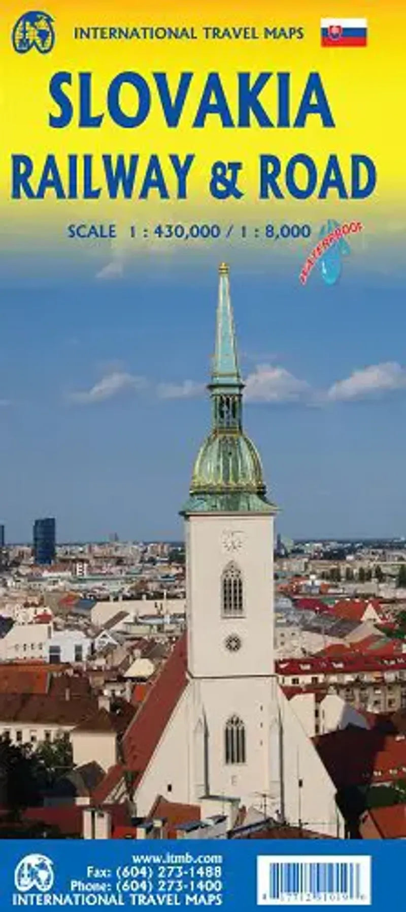 Bratislava & Slovakia Travel Map