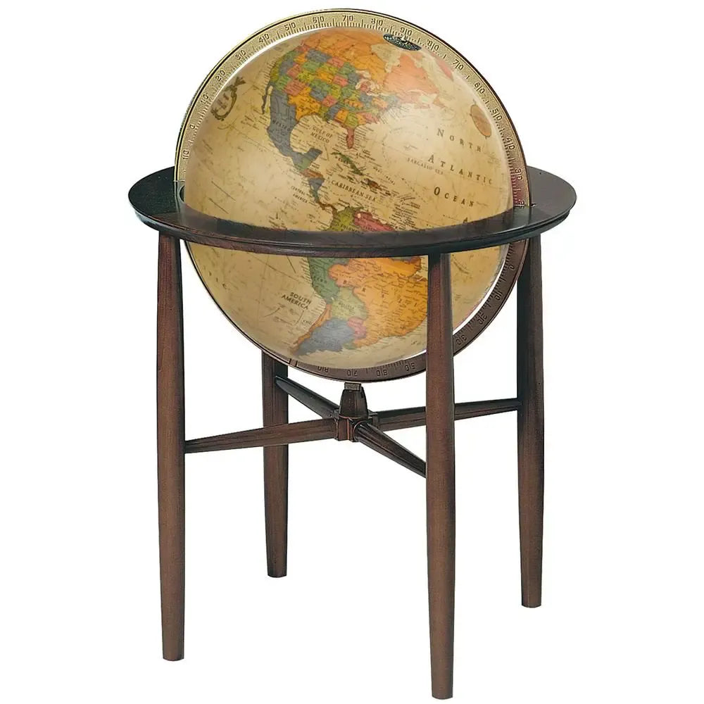 Austin 16" - Illuminated Floor Globe