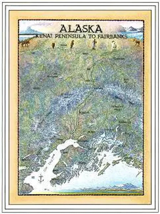 Alaska, Kenai to Fairbanks Art Print