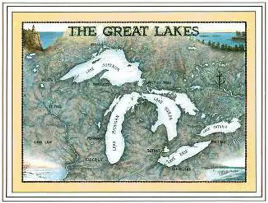 Great Lakes Art Print