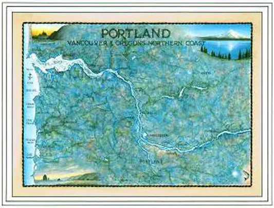 Portland Art Print