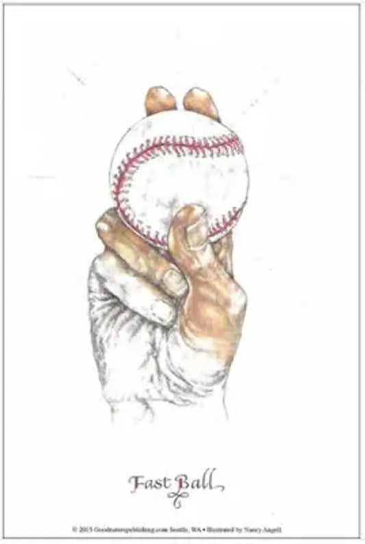 Illustration of a Baseball Pitch: The Fastball