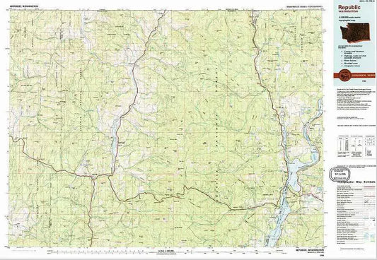 Republic USGS 1:100K Topo Map