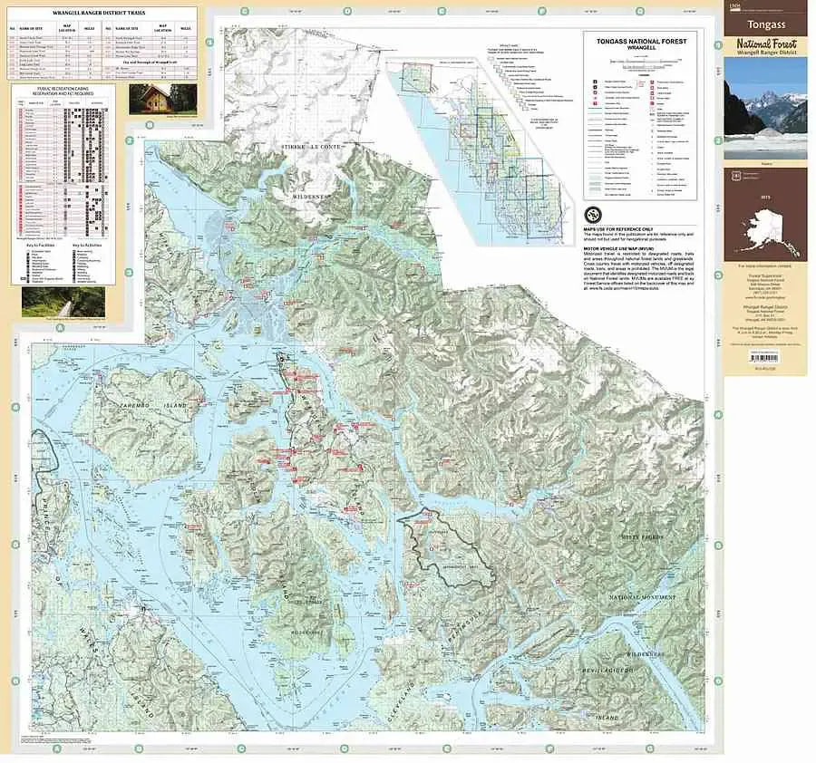 Wrangell Ranger District Map