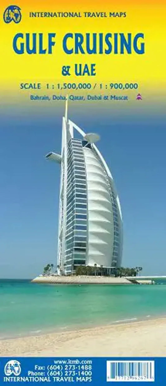 Gulf Cruising & UAE Travel Map