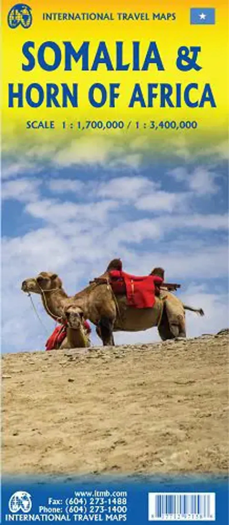 Somalia & Horn of Africa Travel Map