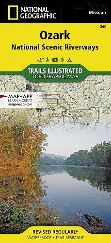 Ozark National Scenic Riverways Map