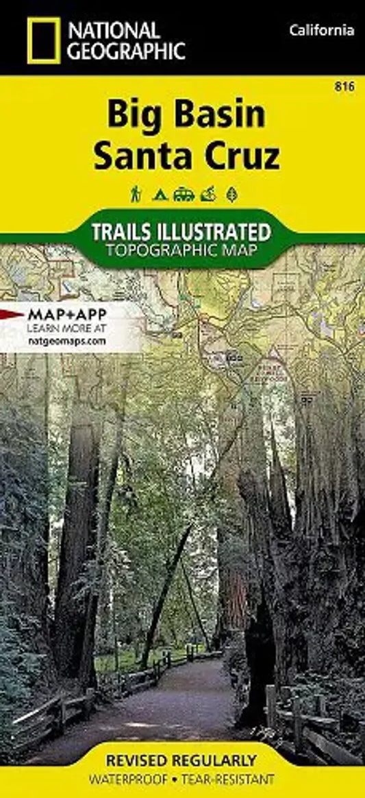 Big Basin Santa Cruz Map