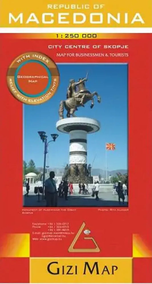 Macedonia Travel Map l Gizi