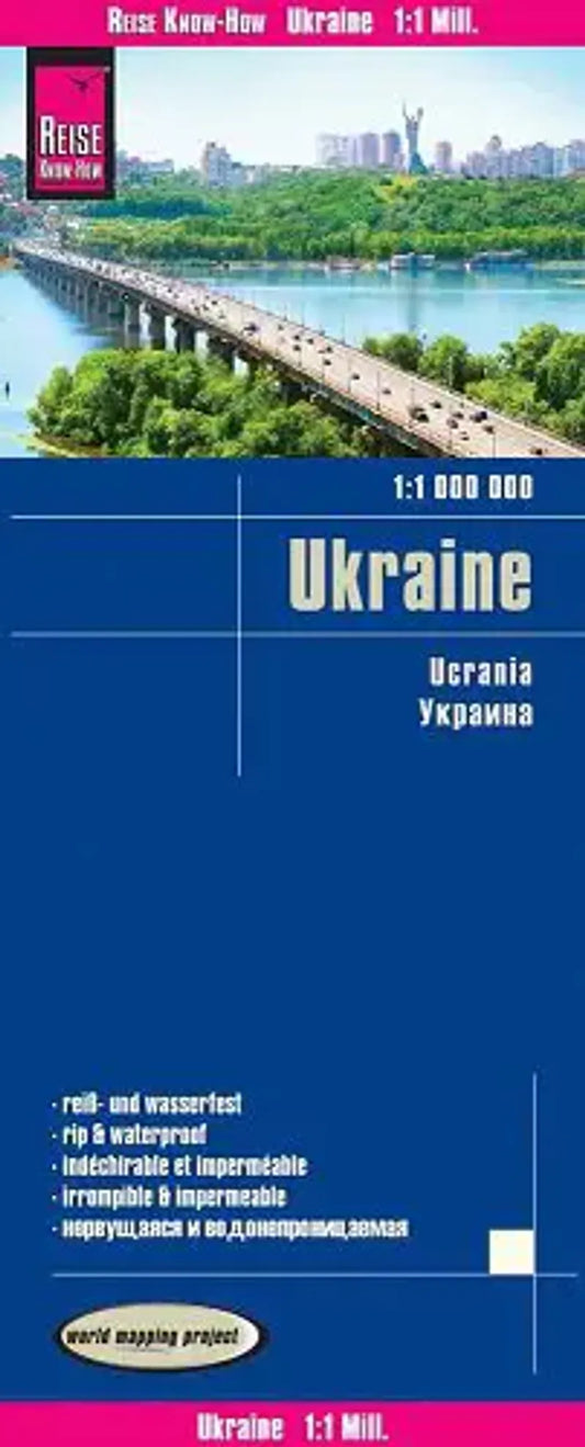 Ukraine Travel Map l Reise Know How