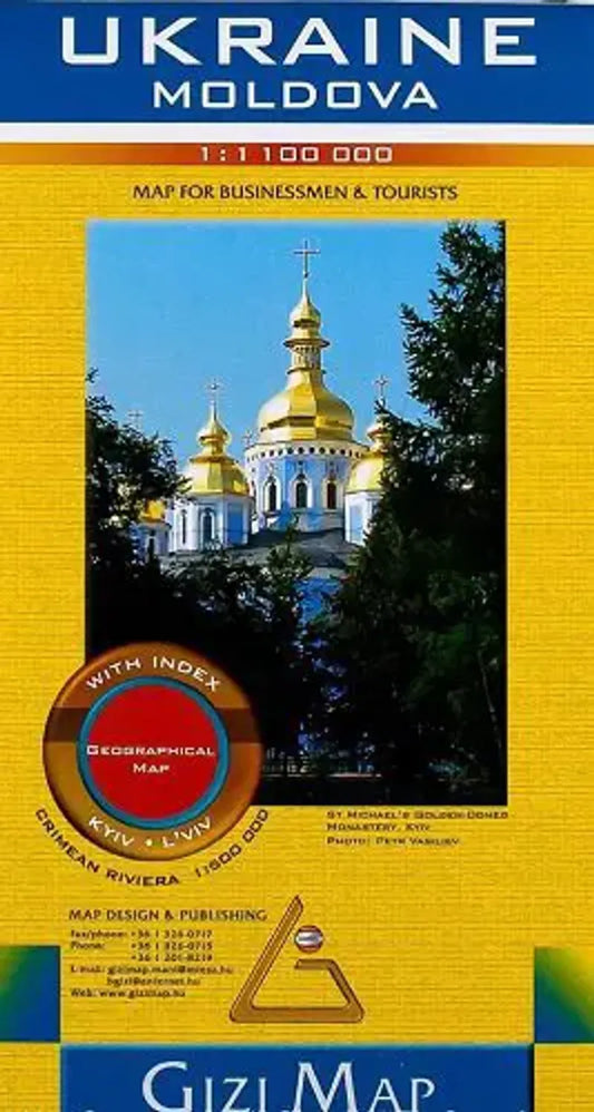 Ukraine & Moldova Travel Map l Gizi