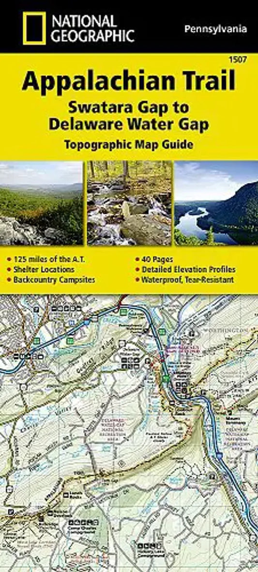 Appalachian Trail Map 1507 Swatara Gap to Delaware Gap