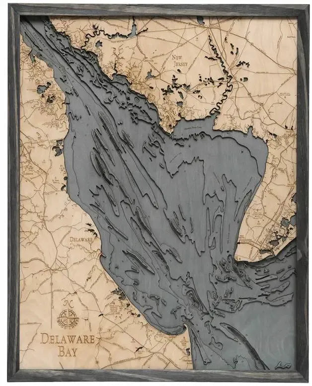 Delaware Bay Wood Chart
