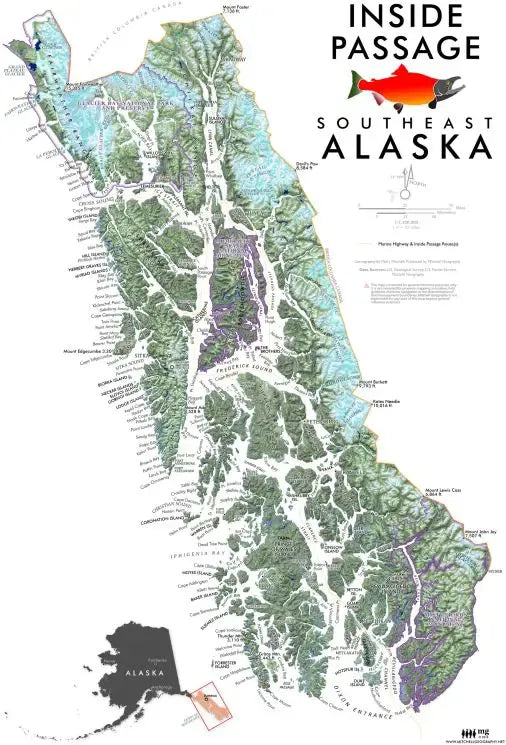 Inside Passage of Southeast Alaska