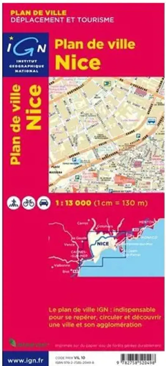 Nice City Map by IGN