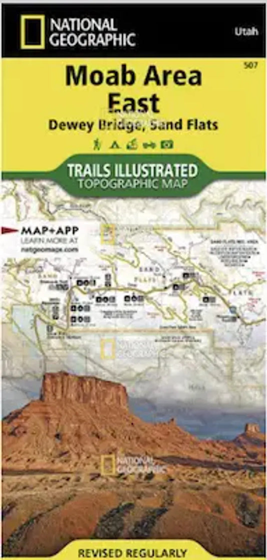 Moab East Map