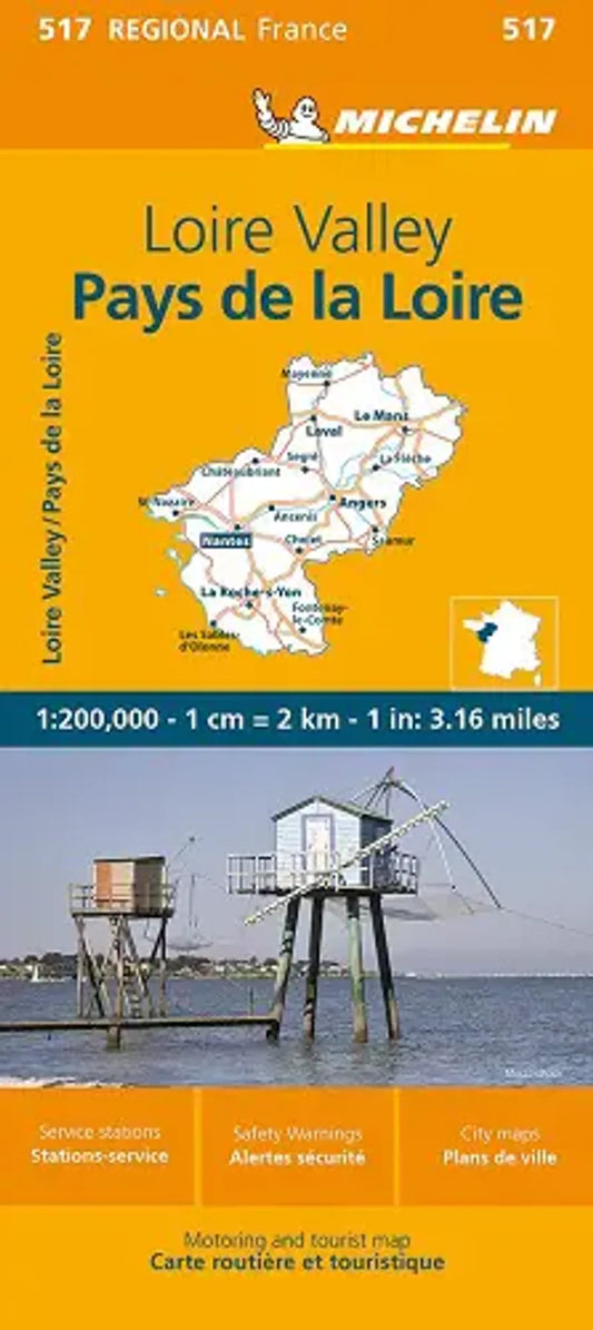 Loire Valley Regional Map 517