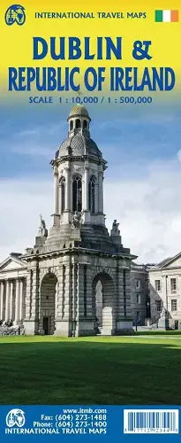 Dublin & Ireland Travel Map