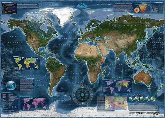 Satellite World Map