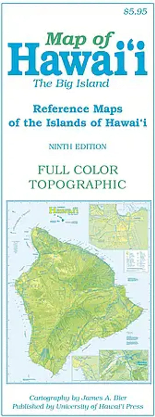 Big Island of Hawaii Travel Map