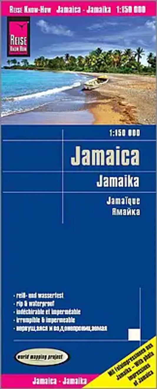 Jamaica Travel Map l Reise Know How