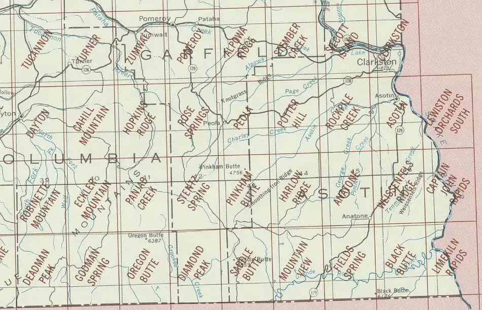 Clarkston Area 1:24K USGS Topo Maps
