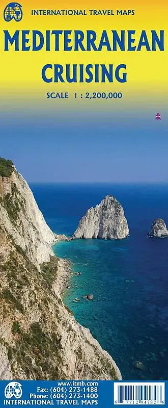 Mediterranean Cruising Travel Map