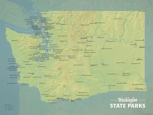 Washington State Parks Map