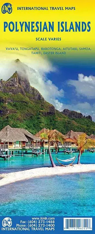 Polynesian Islands Travel Map