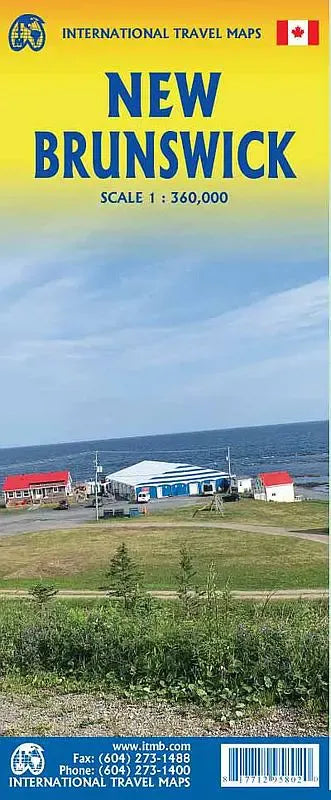 New Brunswick Travel Map