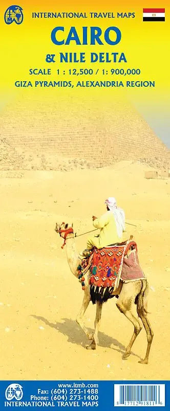 Cairo & Nile Delta Travel Map