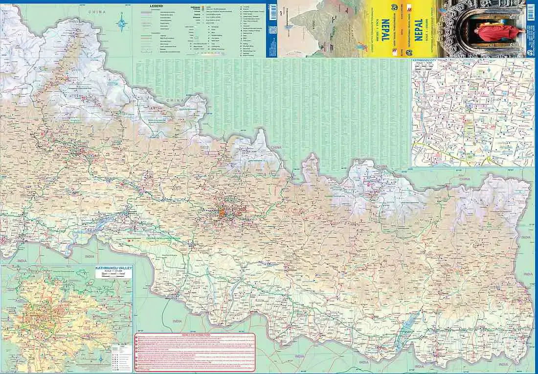 Nepal Travel Map